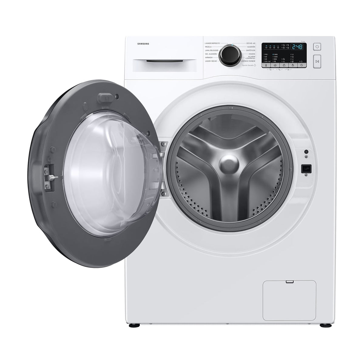 Lavasecadora Samsung WD80HG4U04BEEC de 8/6 kg y 1400 rpm
