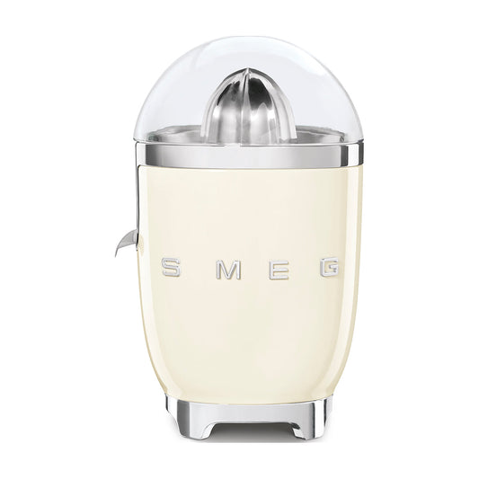 Exprimidor Smeg CJF11CREU crema, 70 W y boquilla antigoteo