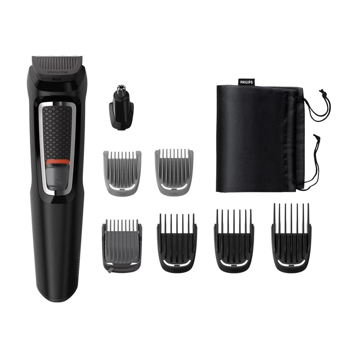 Cortapelos multifunción Philips MG3730/15, 8 en 1 y 60 min de autonomía